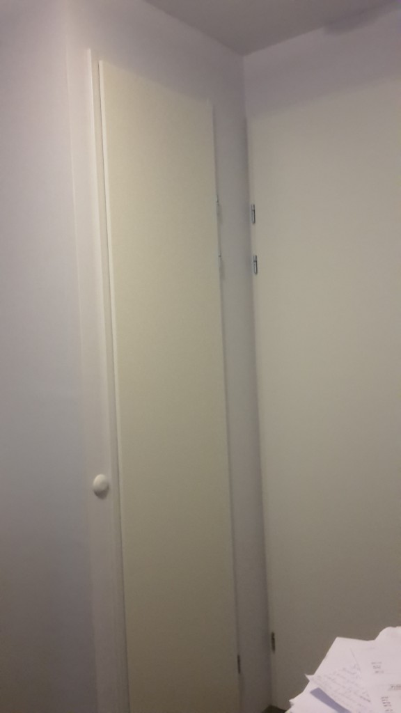 Nieuwe kastdeur buitenkant